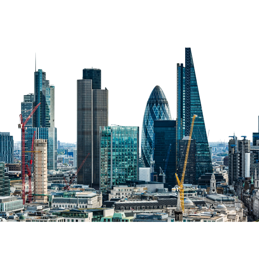 London backdrop
